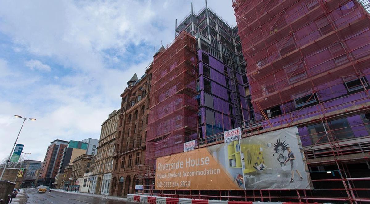 Modern City Living Studios At Riverside In The Heart Of グラスゴー エクステリア 写真